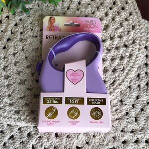 Paris Hilton Lavender Purple Retractable Pet Leash